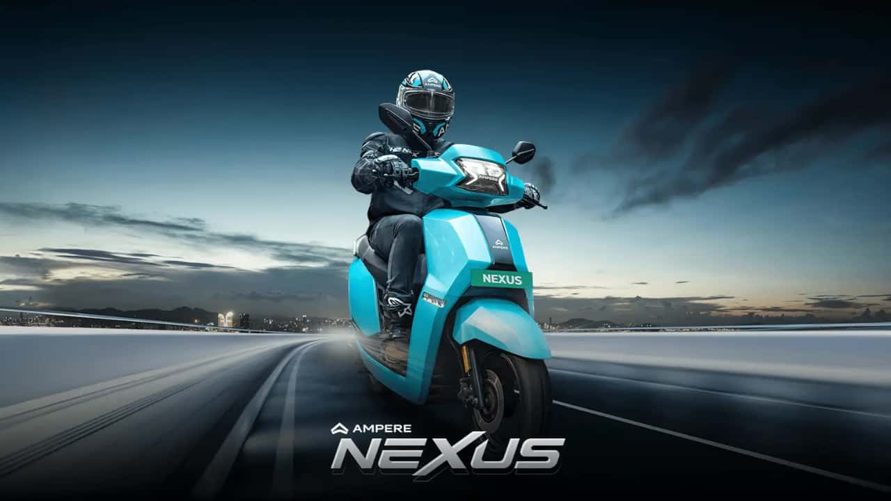 Ampere Nexus Launched in India with 136 Km Range Starting at Rs 1.1 Lakh